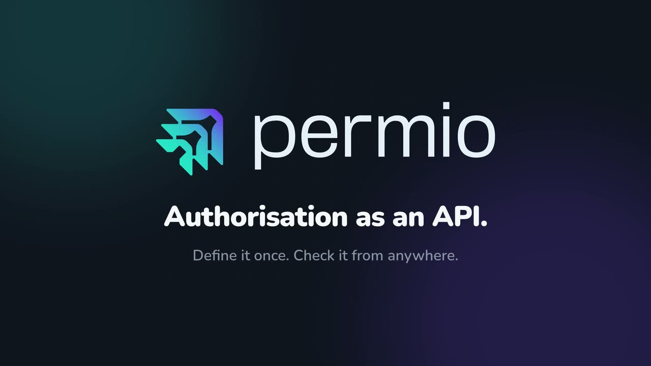 Permio: authorisation as an API. Define it once, check it from anywhere.